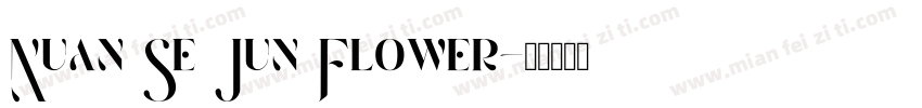 Nuan Se Jun Flower字体转换